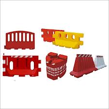 plastic barriers/barricades for road traffic control and safety